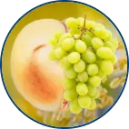 Fresh grapes and apples used for polyphenol extract